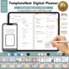All-in-One Digital Planner 2024, 2025, 2026, Digital Planner